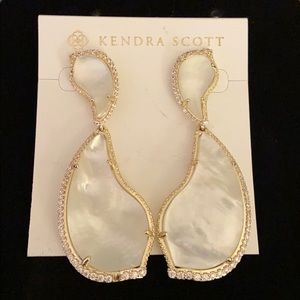 Kendra Scott Teddi Statement Earrings NWT